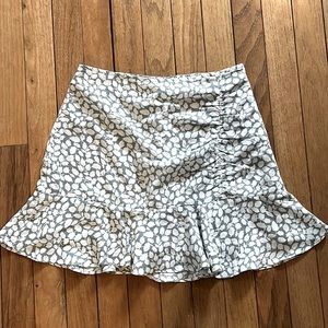Abercrombie & Fitch high waisted floral skirt